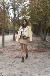 Neutral Leather To Acne Studios Paris Fashion Week Show