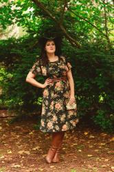 Fall Florals and a Big Hat