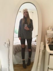 OOTD // Grandmas Jumper 