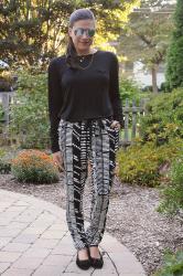 {outfit}  Crêpe Pants for Fall