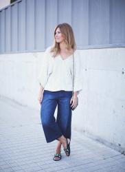 JEANS CULOTTE AND CHANEL WOC