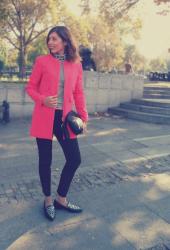 Pink coat