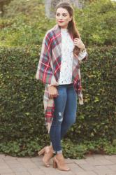 Lace + Plaid