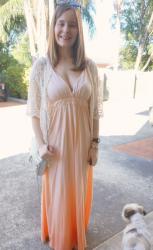 Spring Boho: Empire Waist Maxi Dresses and Kimonos