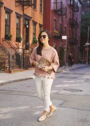 Pink Pom Pom Sweater