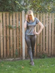 (More) Sequins, Sparkly Trousers and Leopard Print Boots.