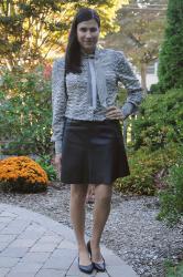 {outfit} Snakeskin and Leather