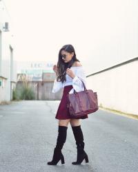Burgundy and Boots