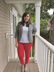 Red & Gray October Pinspiration  |  Workwear Wednesday