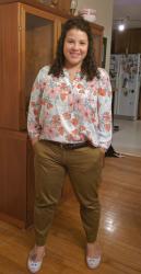 florals + khakis {pinspiration workwear wednesday}