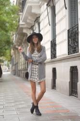 Silver cardigan