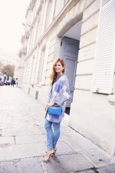  BLUE KIMONO IN PARIS
