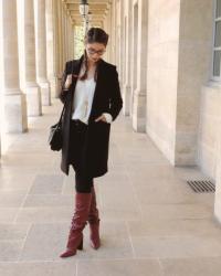 Mes bottes rouges Zara d’amour