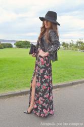 BOHO LOOK: VESTIDO CAMISERO FLORAL