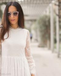 Tendencias Fashion: Vestidos con transparencias, sandalias de terciopelo y look estilo lady