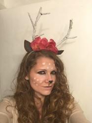 Deer Makeup and Antlers