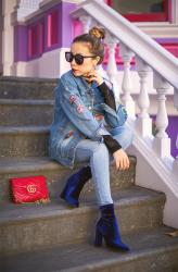 PATCHED DENIM JACKET