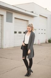 Longline Blazer // How I'm Getting my Energy Back 