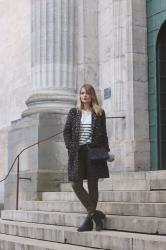 MANTEAU LÉO ET PANTALON CARGO