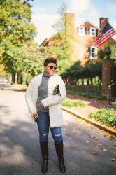 J. Crew Collection Loop Cardigan Sweater 