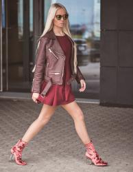 CASUALLY CHIC BURGUNDY