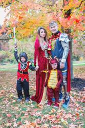 Medieval Theme Family Costumes 