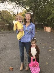 A monkey and a banana
