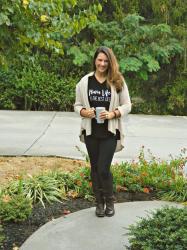 Leggings and A Basic Tee