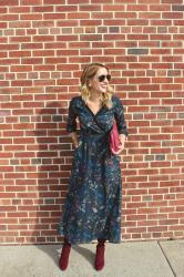 FALL FLORAL MAXI DRESS +  LINK UP