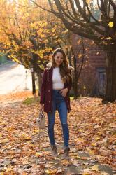 Burgundy Jacket