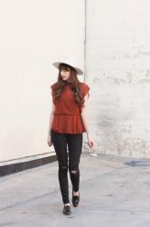 An Autumn Blouse from A La Mode Boutique