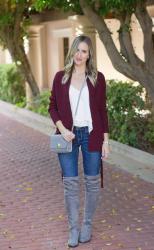 casual layered look