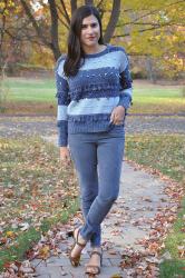 {outfit} The Trinket Embellished Sweater