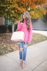 Hot Pink Sweater