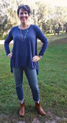 Blue On Blue – What I Really Wore + Featured Looks From MRS #14