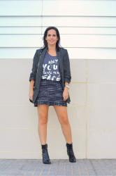 OUTFIT CON FALDA DE TWEED Y SORTEO !