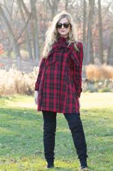 Red Tartan Dress