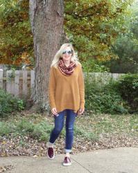 Casual Thanksgiving Outfit & TFF Linkup