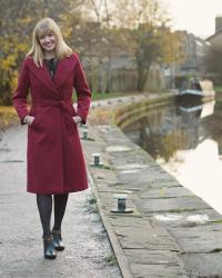 The Most Perfect Red Long Winter Coat