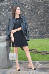 OUTFIT CON FALDA DE ZARA