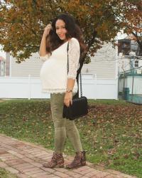 Lace & Preggo Leggings 