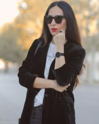 Black Friday, Black Outfit con Reloj Negro de Cluse