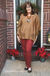 "The Look of Suede" for Fall Fashions Over 50