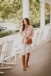 Blush Pink Cardigan