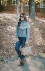 Fair Isle Turtleneck