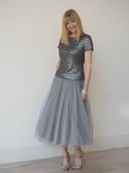 A Dreamy Tulle Skirt with all of the Sparkle