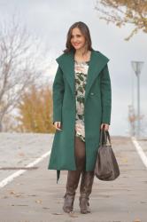 Green coat