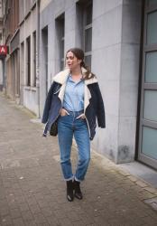 Outfit: mom jeans and Zinda western boots
