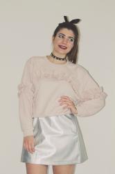 ZAFUL METALLIC SKIRT