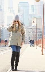 Winter Casual Style – Stone Arch Bridge | Monday Mode